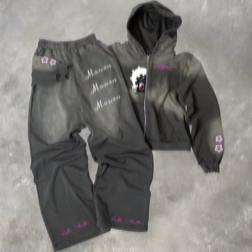Mourning after full zip